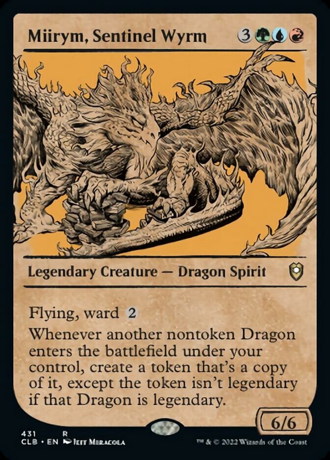 Miirym, Sentinel Wyrm (Showcase) [Commander Legends: Battle for Baldur's Gate] | Odin's Place