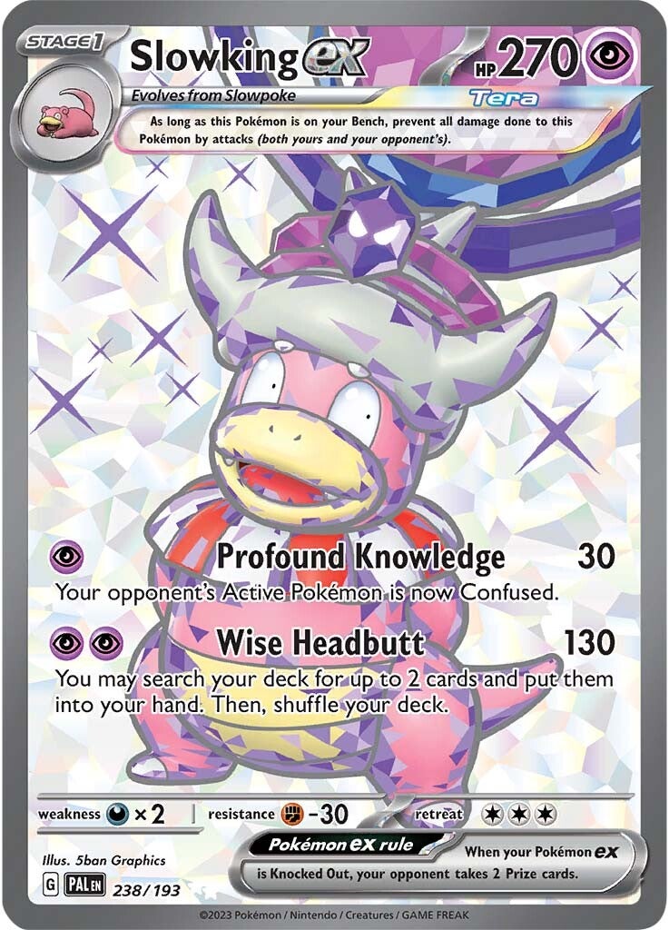 Slowking ex (238/193) [Scarlet & Violet: Paldea Evolved] | Odin's Place