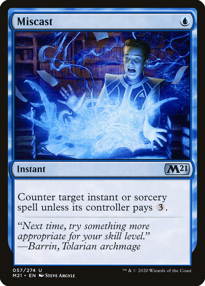 Miscast [Core Set 2021] | Odin's Place