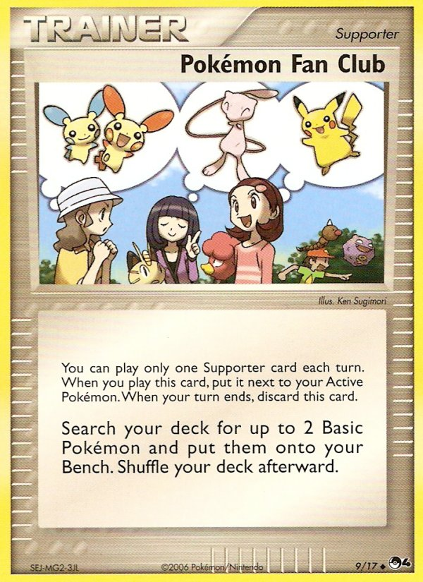Pokemon Fan Club (9/17) [POP Series 4] | Odin's Place