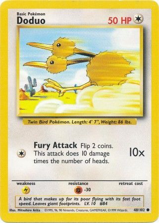 Doduo (48/102) [Base Set Unlimited] | Odin's Place
