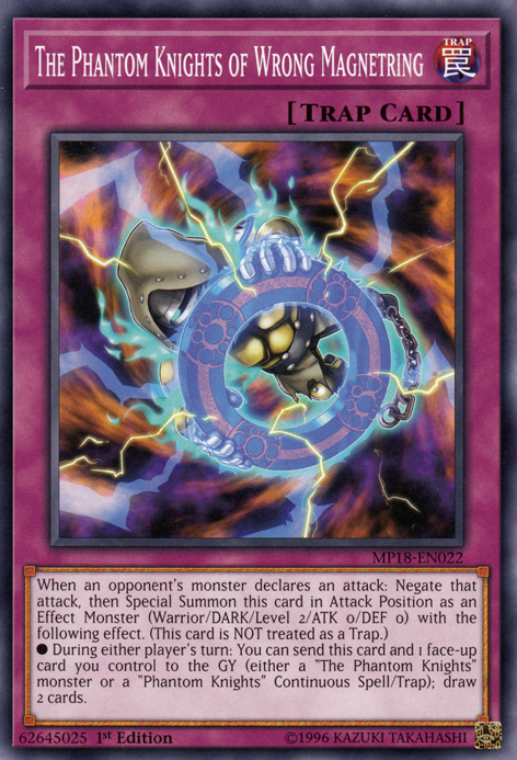 The Phantom Knights of Wrong Magnetring [MP18-EN022] Common | Odin's Place