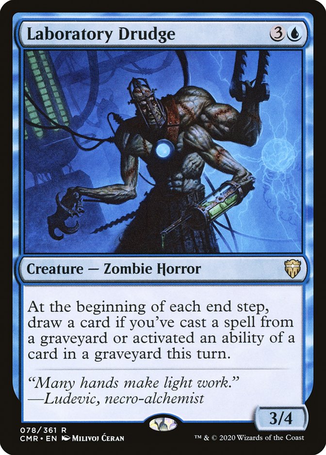 Laboratory Drudge [Commander Legends] | Odin's Place
