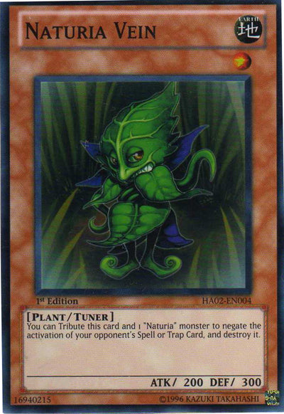 Naturia Vein [HA02-EN004] Super Rare | Odin's Place