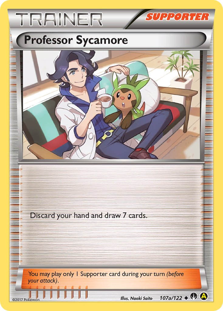 Professor Sycamore (107a/122) [Alternate Art Promos] | Odin's Place