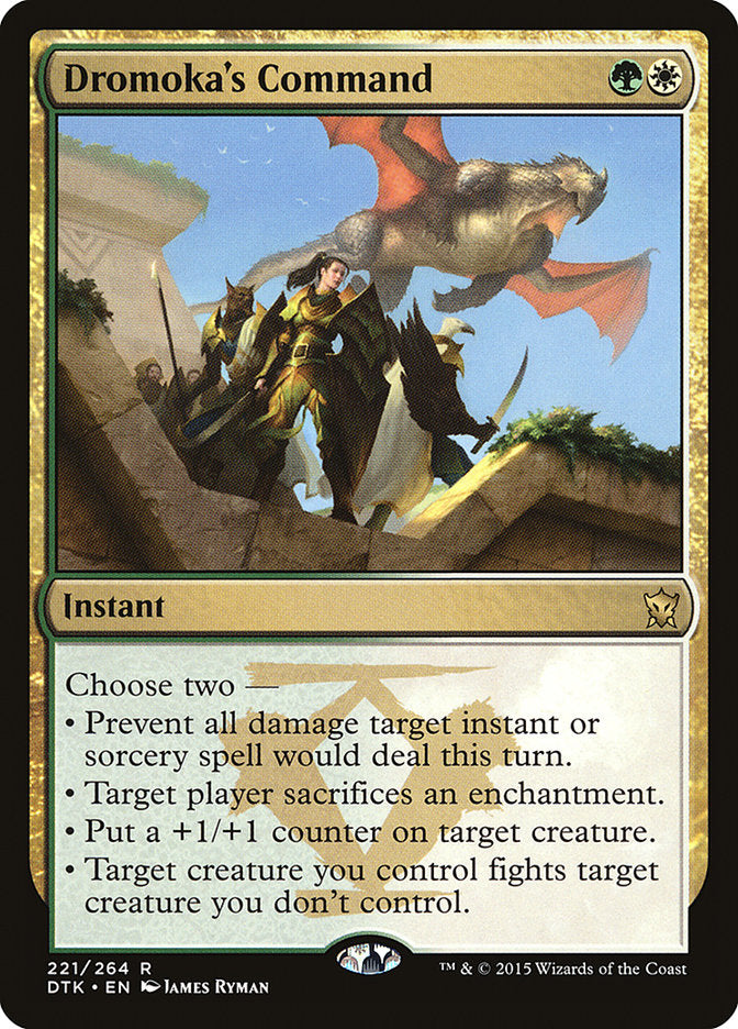 Dromoka's Command (221) [Dragons of Tarkir] | Odin's Place