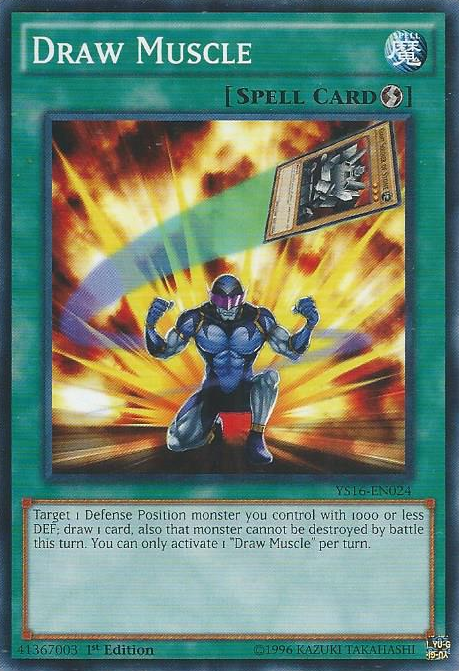 Draw Muscle [YS16-EN024] Common | Odin's Place