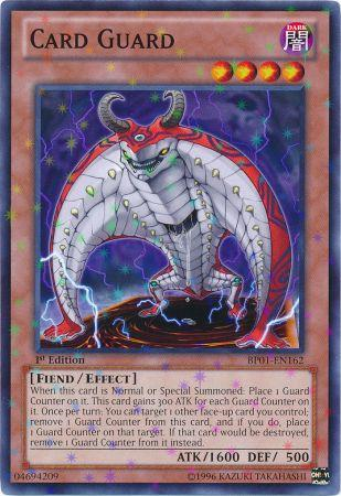 Card Guard [BP01-EN162] Starfoil Rare | Odin's Place