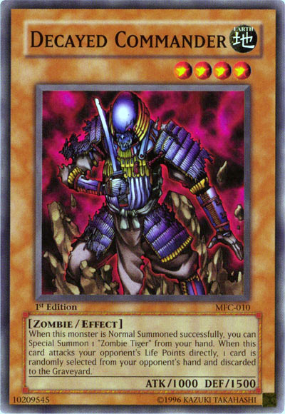 Decayed Commander [MFC-010] Common | Odin's Place