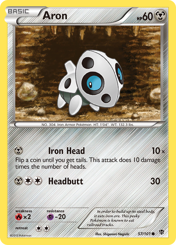 Aron (57/101) [Black & White: Plasma Blast] | Odin's Place