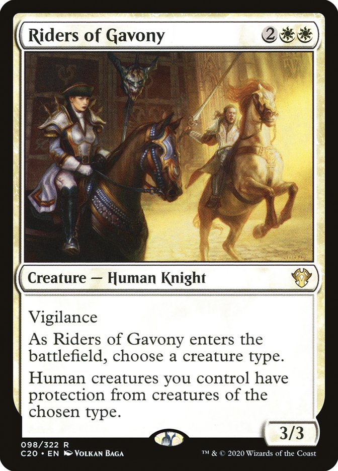 Riders of Gavony [Commander 2020] | Odin's Place
