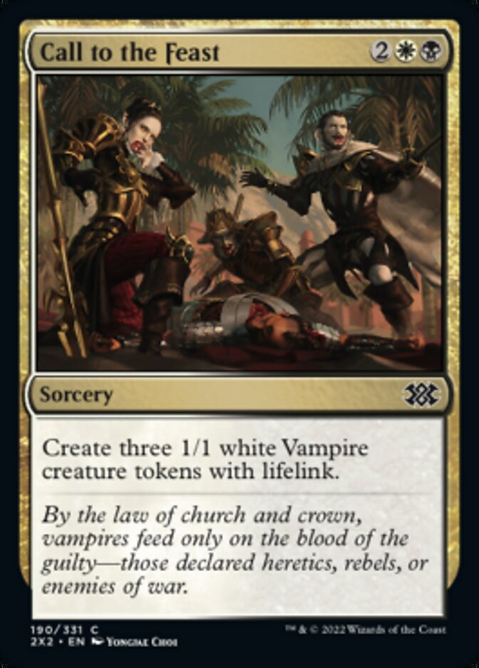Call to the Feast [Double Masters 2022] | Odin's Place