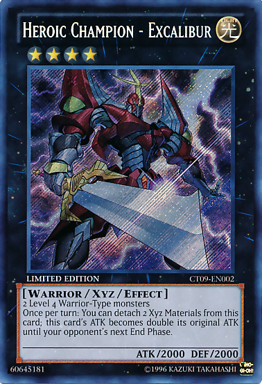 Heroic Champion - Excalibur [CT09-EN002] Secret Rare | Odin's Place