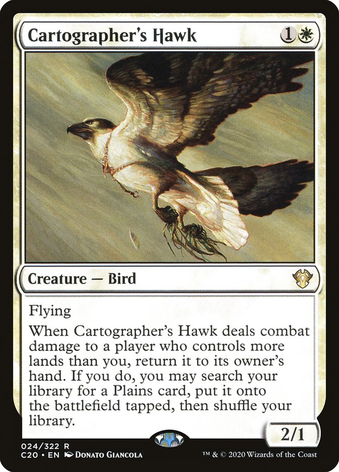 Cartographer's Hawk [Commander 2020] | Odin's Place