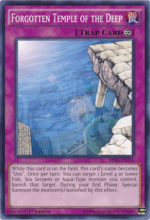 Forgotten Temple of the Deep [BP03-EN216] Common | Odin's Place