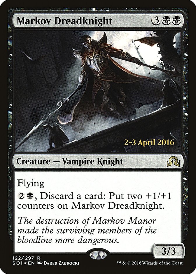 Markov Dreadknight (122) [Shadows over Innistrad Prerelease Promos] | Odin's Place