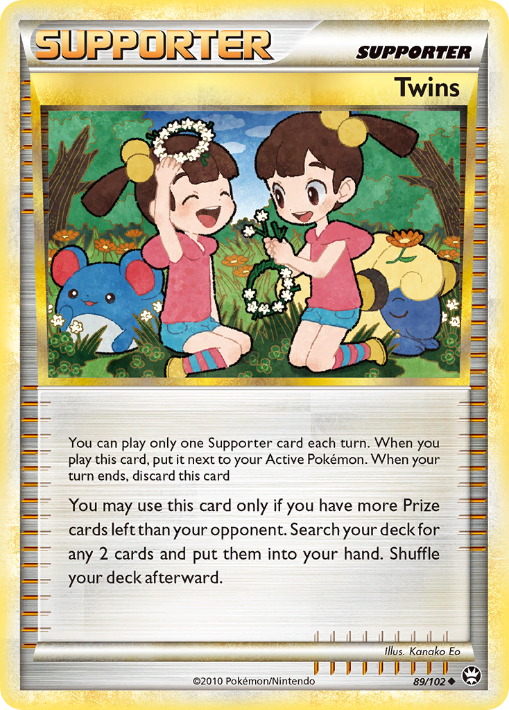 Twins (89/102) [HeartGold & SoulSilver: Triumphant] | Odin's Place