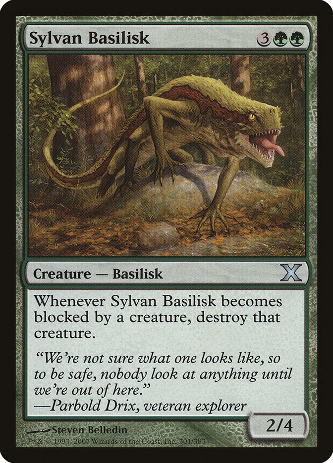 Sylvan Basilisk (301) [Tenth Edition] | Odin's Place