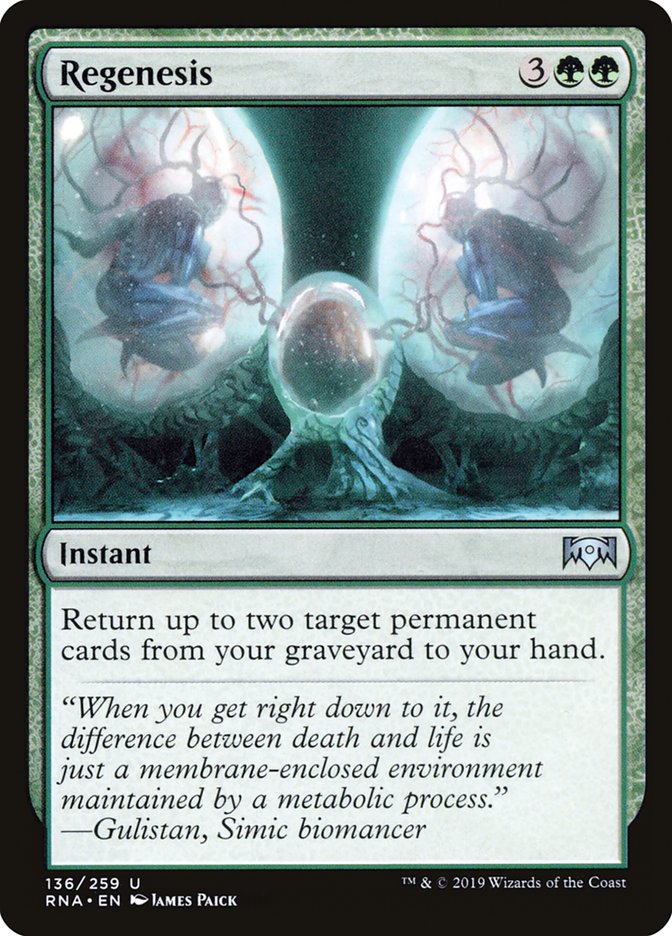 Regenesis (136) [Ravnica Allegiance] | Odin's Place