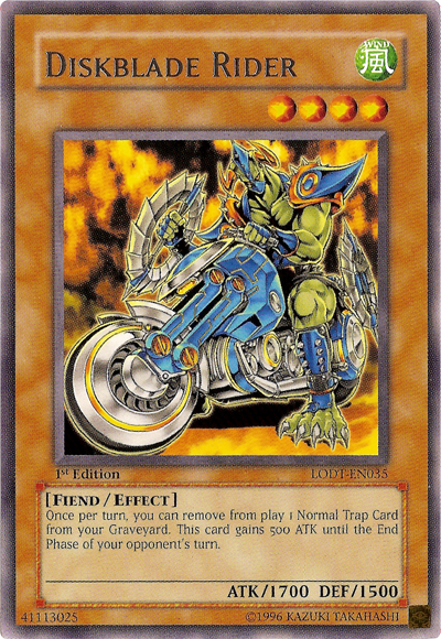 Diskblade Rider [LODT-EN035] Rare | Odin's Place