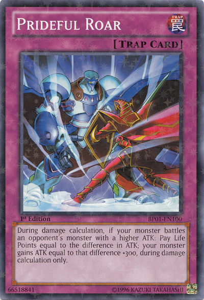 Prideful Roar [BP01-EN100] Starfoil Rare | Odin's Place