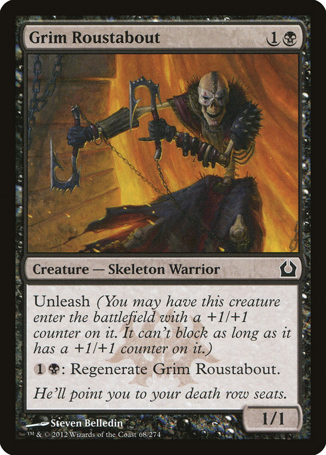 Grim Roustabout (68) [Return to Ravnica] | Odin's Place
