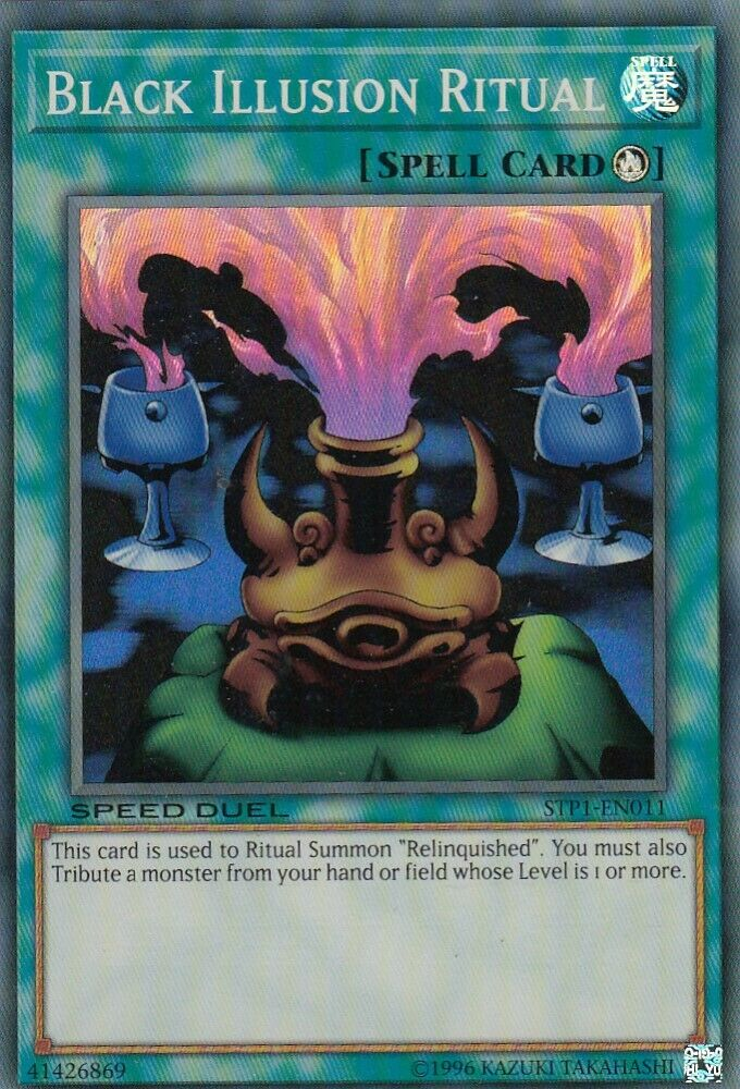 Black Illusion Ritual [STP1-EN011] Super Rare | Odin's Place