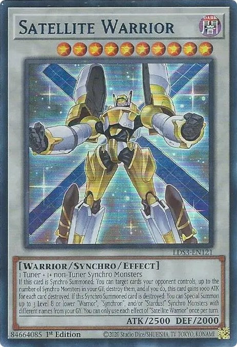 Satellite Warrior (Blue) [LDS3-EN121] Ultra Rare | Odin's Place