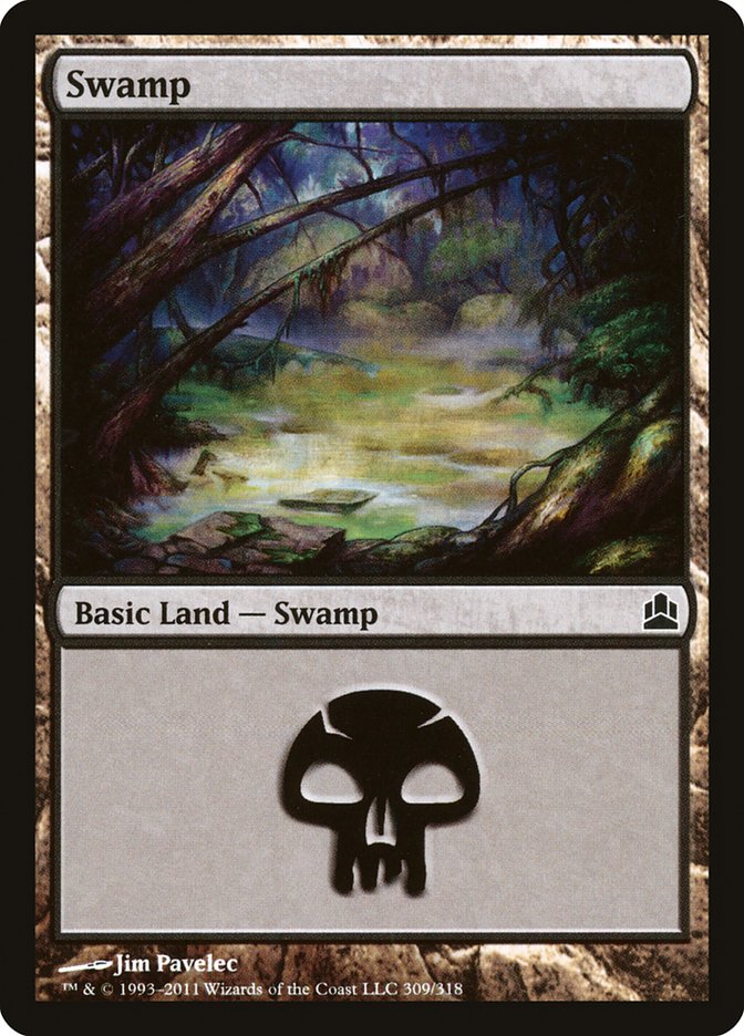 Swamp (309) [Commander 2011] | Odin's Place