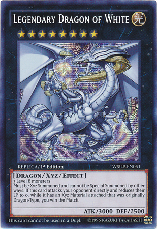 Legendary Dragon of White [WSUP-EN051] Secret Rare | Odin's Place