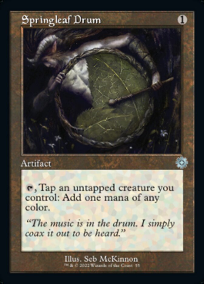 Springleaf Drum (Retro) [The Brothers' War Retro Artifacts] | Odin's Place