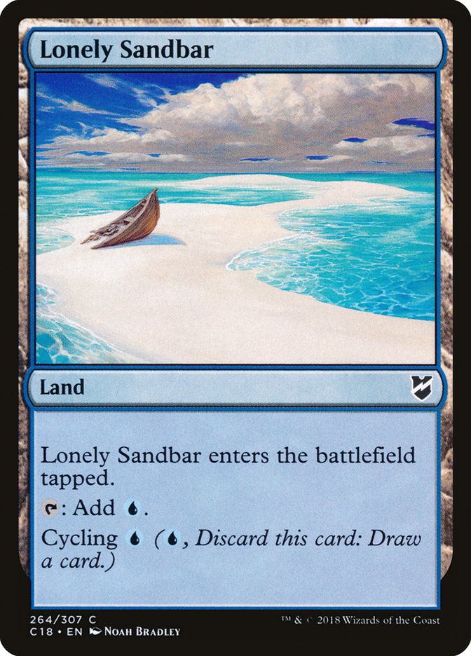 Lonely Sandbar (264) [Commander 2018] | Odin's Place