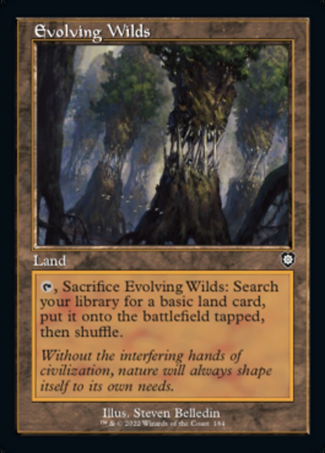Evolving Wilds (Retro) [The Brothers' War Commander] | Odin's Place
