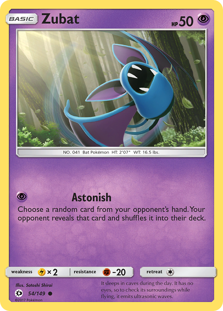 Zubat (54/149) [Sun & Moon: Base Set] | Odin's Place