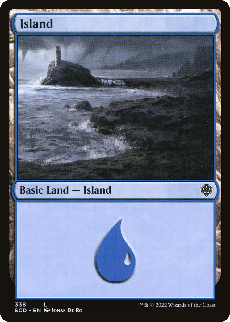 Island (338) [Starter Commander Decks] | Odin's Place