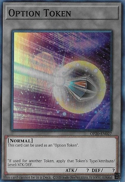 Option Token [OP20-EN027] Super Rare | Odin's Place