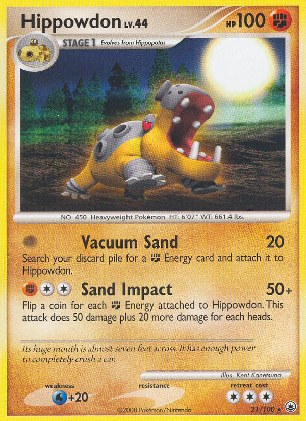 Hippowdon (21/100) [Diamond & Pearl: Majestic Dawn] | Odin's Place