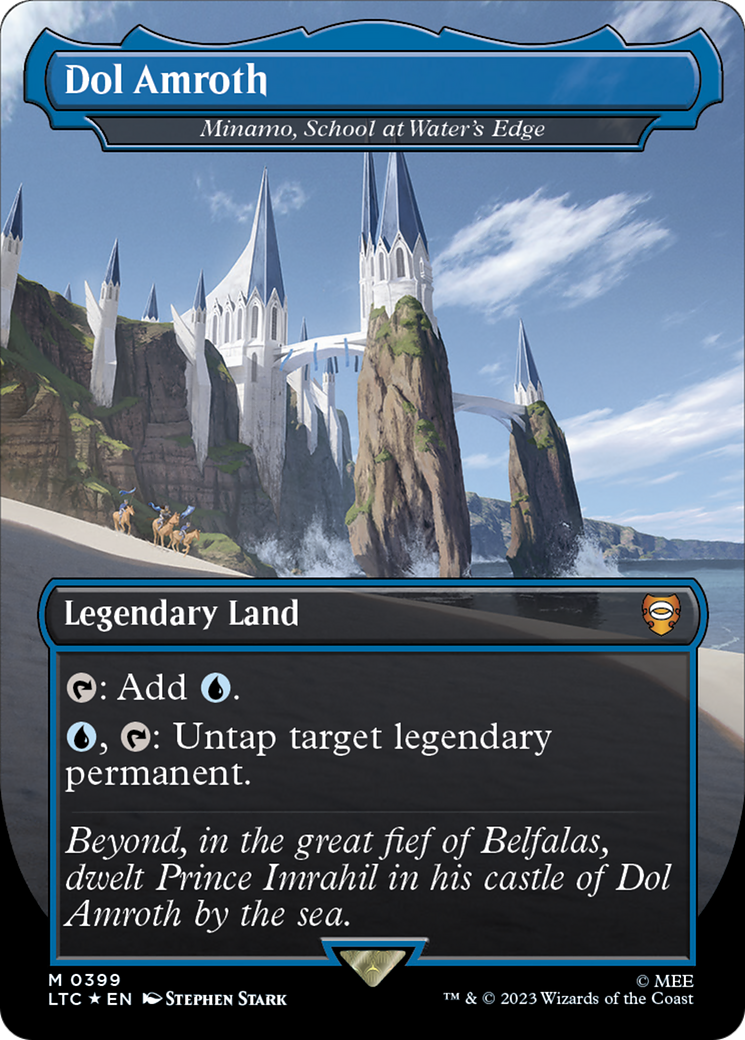 Dol Amroth - Minamo, School at Water's Edge (Surge Foil Realms and Relics) [The Lord of the Rings: Tales of Middle-Earth Commander] | Odin's Place