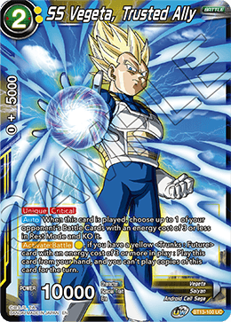 SS Vegeta, Trusted Ally (Uncommon) (BT13-100) [Supreme Rivalry] | Odin's Place