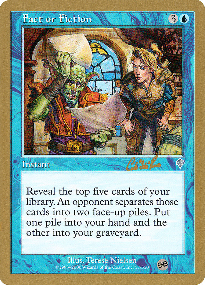 Fact or Fiction (Carlos Romao) (SB) [World Championship Decks 2002] | Odin's Place