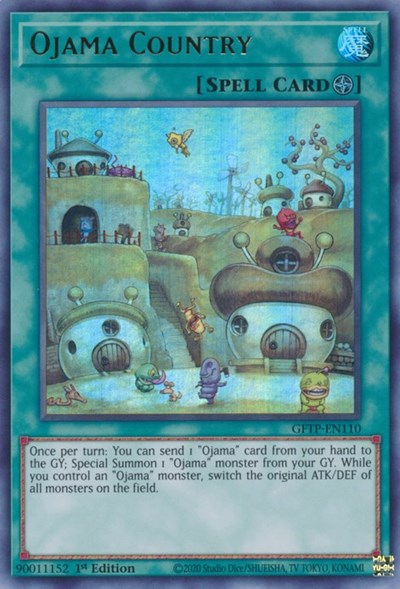 Ojama Country [GFTP-EN110] Ultra Rare | Odin's Place