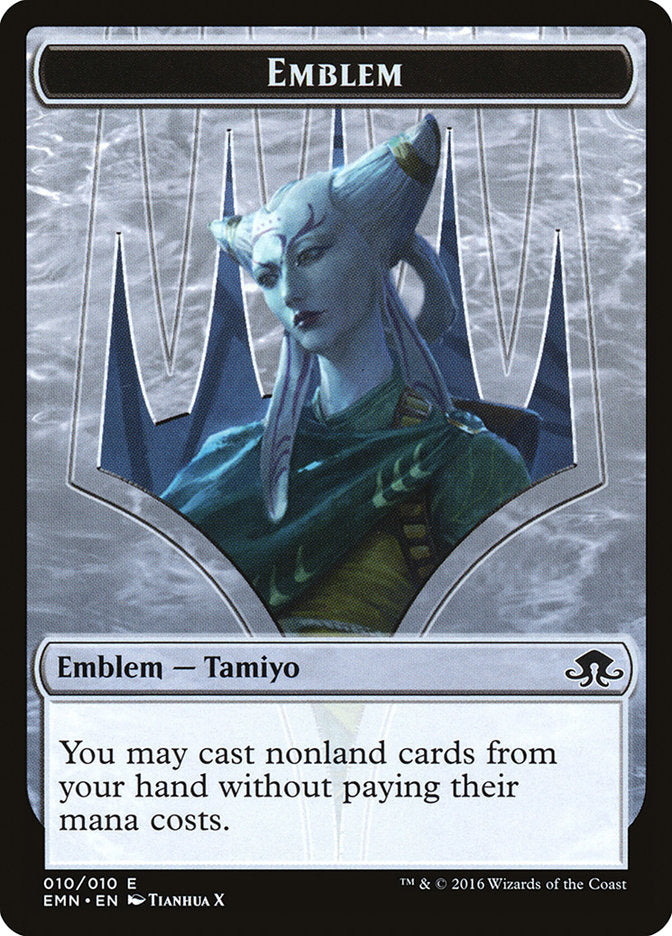 Tamiyo, Field Researcher Emblem (10) [Eldritch Moon Tokens] | Odin's Place