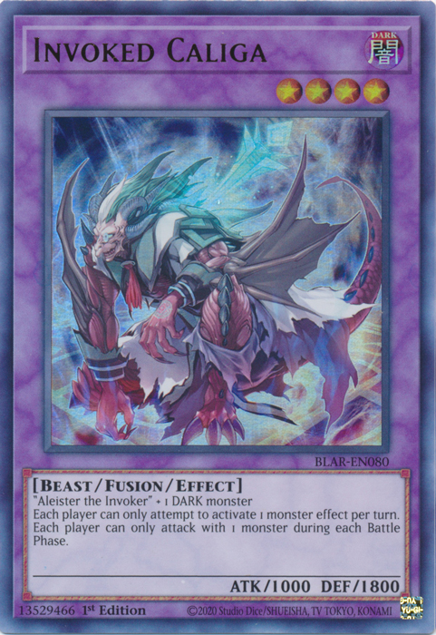 Invoked Caliga [BLAR-EN080] Ultra Rare | Odin's Place