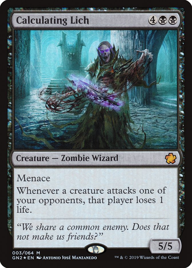 Calculating Lich [Game Night 2019] | Odin's Place