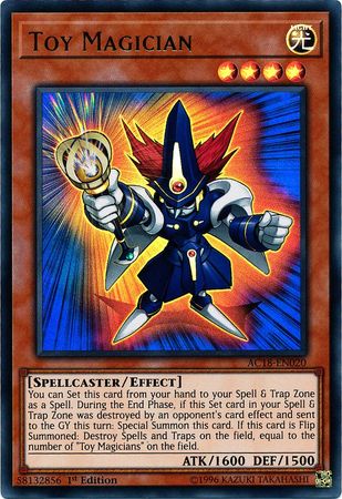 Toy Magician [AC18-EN020] Ultra Rare | Odin's Place