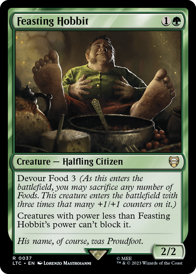 Feasting Hobbit [The Lord of the Rings: Tales of Middle-Earth Commander] | Odin's Place