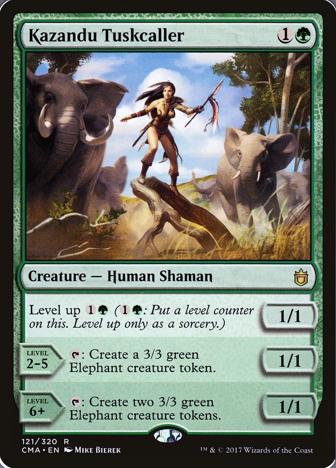 Kazandu Tuskcaller (121) [Commander Anthology] | Odin's Place