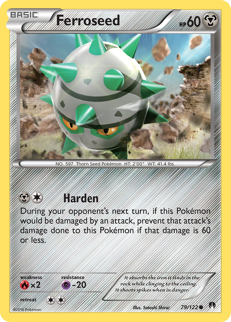 Ferroseed (79/122) [XY: BREAKpoint] | Odin's Place