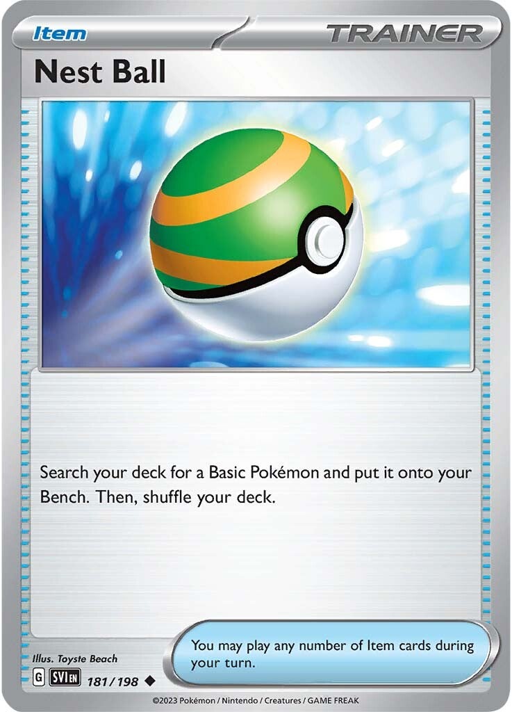 Nest Ball (181/198) [Scarlet & Violet: Base Set] | Odin's Place