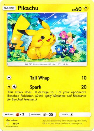 Pikachu (29/30) [Sun & Moon: Trainer Kit - Alolan Raichu] | Odin's Place
